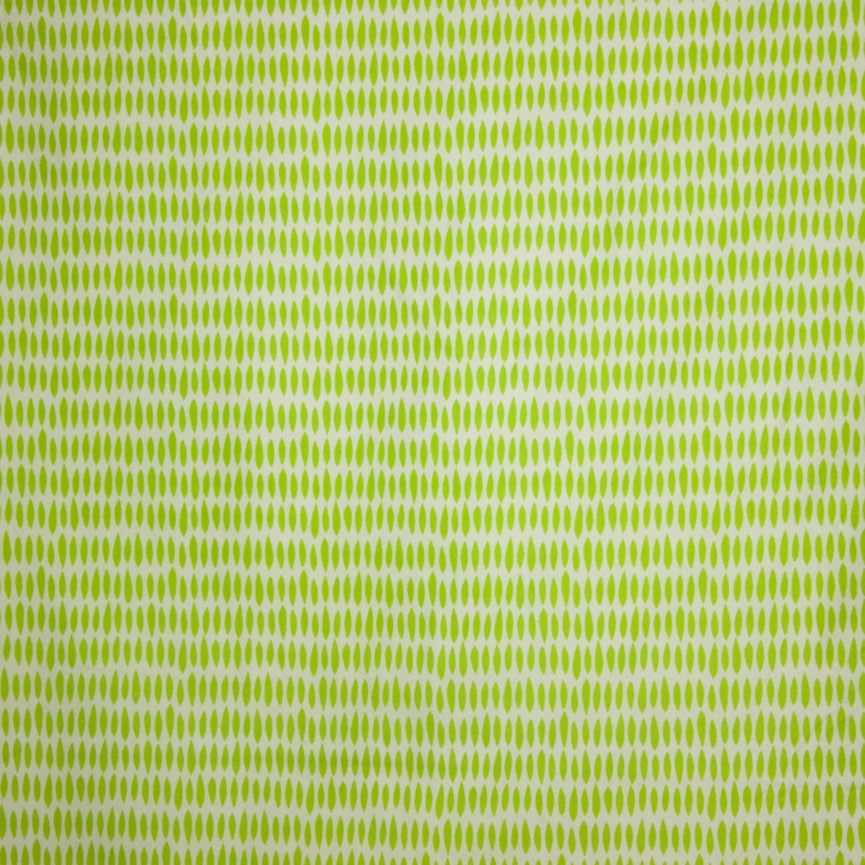 Flanel met groene streepjes